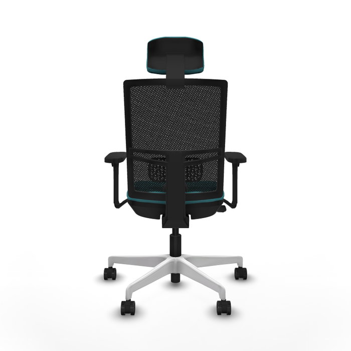PIQUERAS Y CRESPO Silla de oficina Yunquera Turquesa y Negro PIQUERAS Y CRESPO Silla de oficina Yunquera Turquesa y Negro