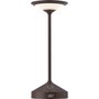 ab+ Tempo Mini Lámpara de Mesa Portátil Corten
