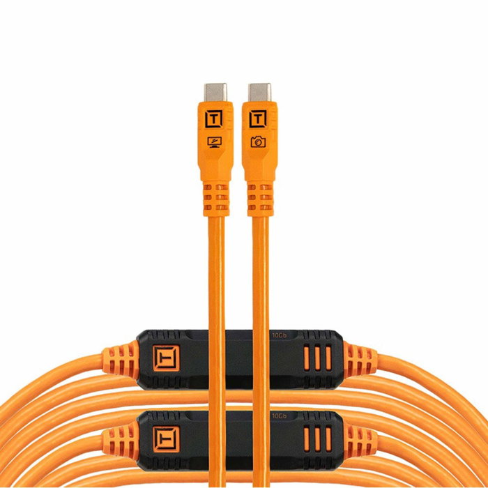 Tether TetherPro USB-C Optima 10G Naranja 9,4m Tether TetherPro USB-C Optima 10G Naranja 9,4m