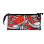 Pro-Dg Estuche Portatodo Triple Sneak PRO-DG Rojo Ripstop 10x23.5x5 cm