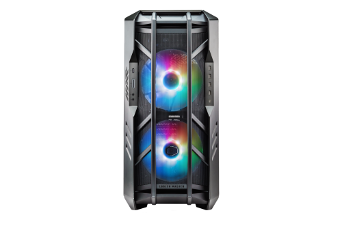 Cooler Master HAF700 THE BERSERKER - Caja PC Full Tower, Cristal Templado, ATX, EATX, Ventiladores ARGB, Gris/Titanio