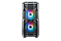 Cooler Master HAF700 THE BERSERKER - Caja PC Full Tower, Cristal Templado, ATX, EATX, Ventiladores ARGB, Gris/Titanio