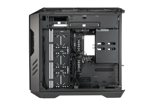 Cooler Master HAF700 THE BERSERKER - Caja PC Full Tower, Cristal Templado, ATX, EATX, Ventiladores ARGB, Gris/Titanio
