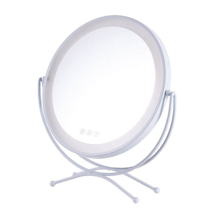 SUN Espejo Iluminado Maquillaje LED 4200ºK 48x43Cm Blanco SUN Espejo Iluminado Maquillaje LED 4200ºK 48x43Cm Blanco