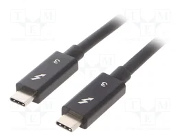 Akyga Kabel USB Akyga AK-USB-33 USB tipo C Thunderbolt 3 a USB tipo C Thunderbolt 3 de 0.5m ver. 3.1