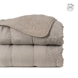 Colcha Taupé 240 x 1 x 260 cm