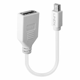 Lindy Adaptador Mini DisplayPort a DisplayPort Blanco 0,15 m