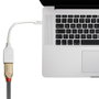 Lindy Adaptador Mini DisplayPort a DisplayPort Blanco 0,15 m
