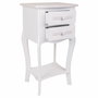 Mesita de Noche Alexandra House Living Blanco 31 x 71 x 38 cm