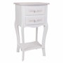 Mesita de Noche Alexandra House Living Blanco 31 x 71 x 38 cm