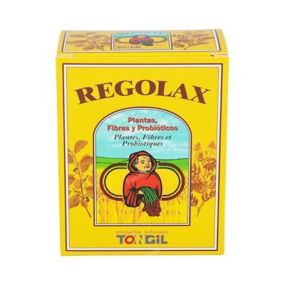 TONGIL Regolax 50 Cápsulas Suplemento a base de plantas, fibras y probióticos para el tránsito intestinal
