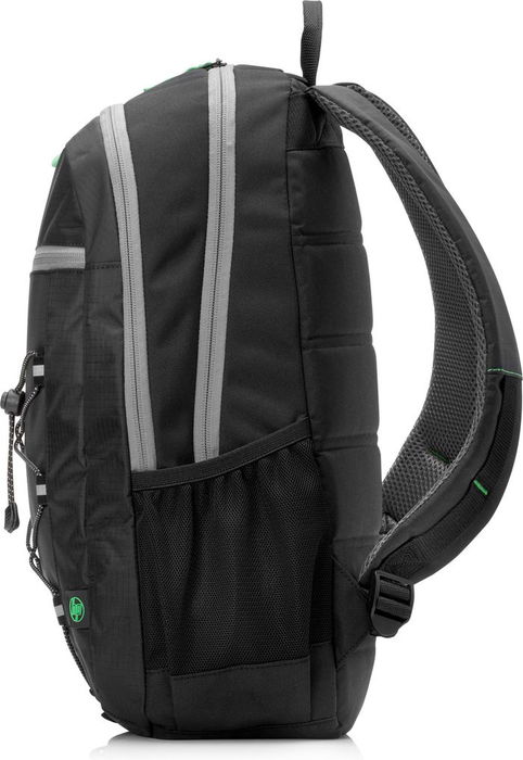 HP Mochila Activa, Negra/Gris, Compartimento Acolchado para Portátil de hasta 15.6"