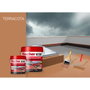 Fischer Impermeabilizante MS Líquido Marrón/Teja 1 kg