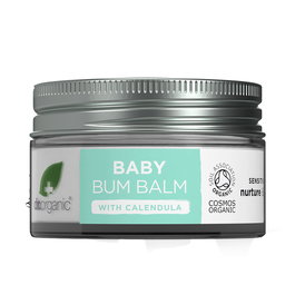 Dr. Organic Bálsamo para el Culito del Bebé Protector y Regenerador, Orgánico COSMOS, 35 g - Protección y Alivio para Pañal con Caléndula y Manteca de Karité