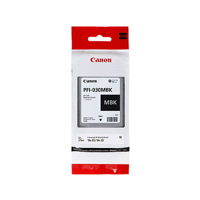 Canon PFI-030MBK Cartucho de Tinta Negro Mate 55 ml Canon PFI-030MBK Cartucho de Tinta Negro Mate 55 ml