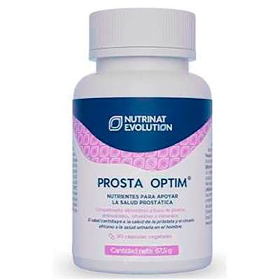 NUTRINAT EVOLUTION Prosta Optim 90 Vcaps - Complemento para la Función Urinaria Masculina y Próstata con Extractos de Plantas