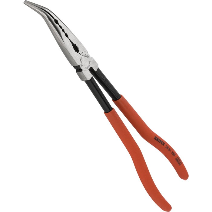 Knipex Alicates de punta larga con perfiles transversales