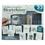 Royal Langnickel Juego de Arte para Sketching Adventure Made Easy Caja de 9 Dibujos