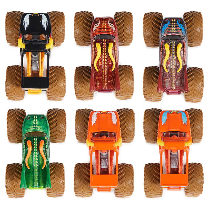 Spin Master Monster Jam Vehículos Mystery Mudders 6065345 Camiones de Colección 1/64 con Sorpresa