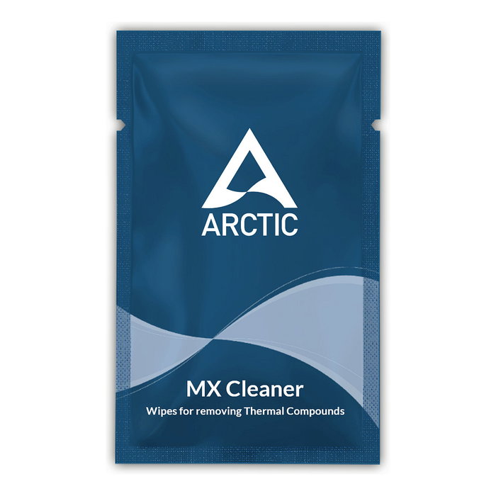 ARCTIC MX Cleaner Wipes para eliminación de pasta térmica ARCTIC MX Cleaner Wipes para eliminación de pasta térmica