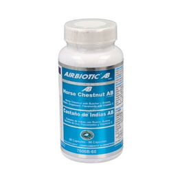 AIRBIOTIC Castaño De Indias Complex 60 Comp. Semilla de Uva, Rusco, Diosmina, Hesperidina y Vitamina C para Vasos Sanguíneos