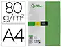Liderpapel Papel Color A4 80gr Verde Paquete 100 Hojas
