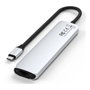 Satechi USB-C Slim Multi-Port Hub (7 en 1) ST-P7SS, Silber