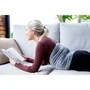 Domo Cinturón calefactor DO639K Súper suave Calentamiento rápido 3 niveles temperatura Apagado automático Cable eléctrico extraíble