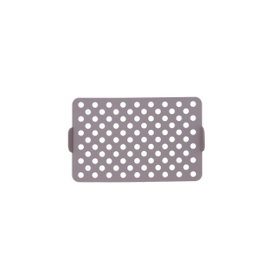 Quid Almohadilla Rectangular para Freidora de Aire Creta Marrón 18,5x12x2 cm