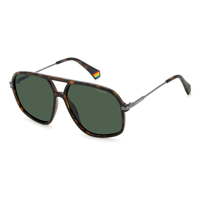 Polaroid PLD-6182-S-086-UC Gafas de sol con cristal verde polarizado