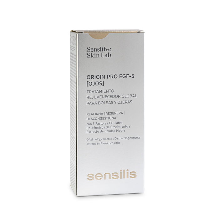 Sensilis ORIGIN PRO EGF-5 Contorno de Ojos Anti Ojeras y Bolsas 15 ml
