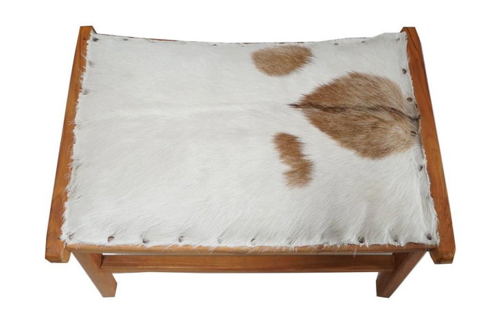 DKD Home Decor Descalzadora Colonial Marrón Natural Teca y Piel 47 x 42 x 65 cm DKD Home Decor Descalzadora Colonial Marrón Natural Teca y Piel 47 x 42 x 65 cm