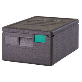 CAMBRO Contenedor isotérmico Cam Gobox GN 1/1 35,5 L Negro