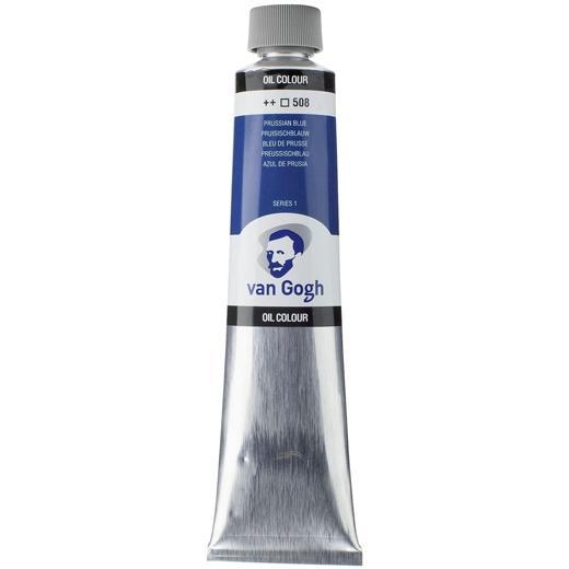 Talens Van Gogh Pintura Al Óleo Tubo 200 mL Azul De Prusia 508 Transparente Talens Van Gogh Pintura Al Óleo Tubo 200 mL Azul De Prusia 508 Transparente