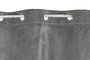 DKD Home Decor Cortina de Poliéster 140x260 con 8 Anillas Gris Claro