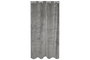 DKD Home Decor Cortina de Poliéster 140x260 con 8 Anillas Gris Claro