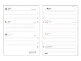 Finocam R1093 OPEN1000 711590026 Recambio Anual 2026 155x215mm Semana Vista Horizontal