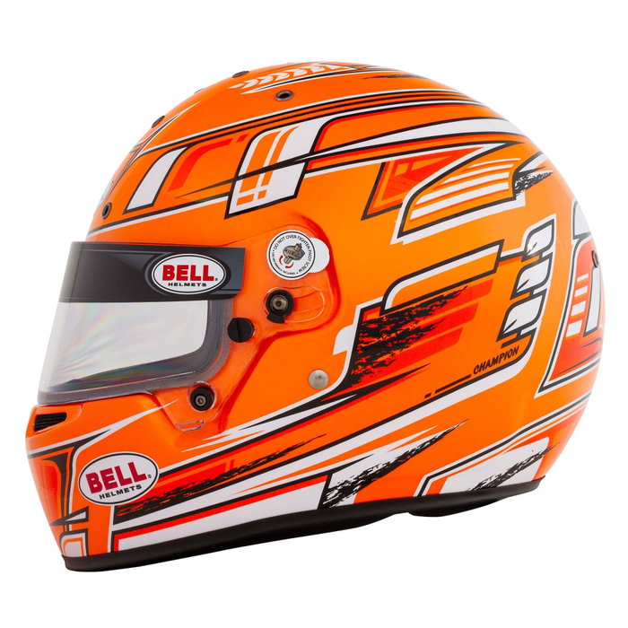 Bell KC7-CMR Champion Naranja Talla 56
