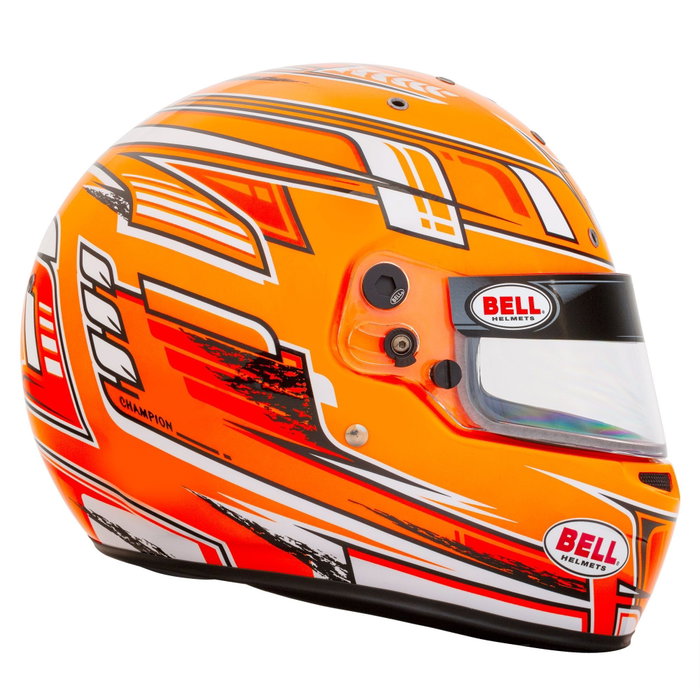 Bell KC7-CMR Champion Naranja Talla 56