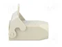 HARTING Han 3A-HCC/P-DL-1Pg11-grey Carcasa para conectores HDC