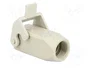 HARTING Han 3A-HCC/P-DL-1Pg11-grey Carcasa para conectores HDC
