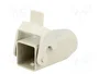 HARTING Han 3A-HCC/P-DL-1Pg11-grey Carcasa para conectores HDC