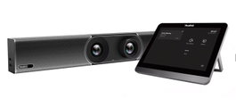 Yealink MeetingBar A30-020 Kit Videoconferencia Todo-en-Uno para Teams/Zoom/BYOD, con IA, Cancelación de Ruido, Panel Táctil CTP18, para Espacios Medios