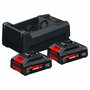 Bosch Starter-Set 2x EXBA18V-40 y GAL 12V/18V-80