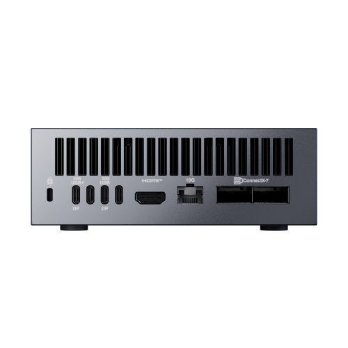 ASUS Ascent GX10 Mini PC - GX10-GG0026BN - Procesador NVIDIA Blackwell GB10, 128 GB LPDDR5x-SDRAM, SSD 2 TB NVMe M.2, Sin S.O., Color Gris