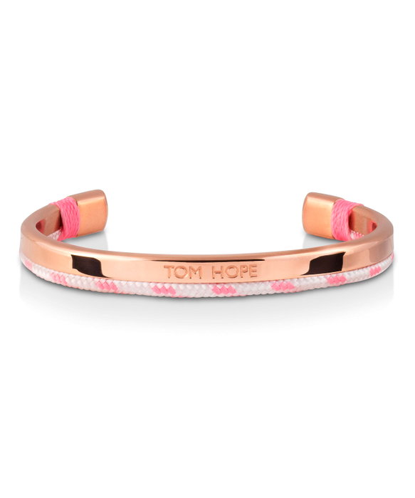 Tom Hope Pulsera Hybrid 2 RG open Bangle Rosa M Tom Hope Pulsera Hybrid 2 RG open Bangle Rosa M