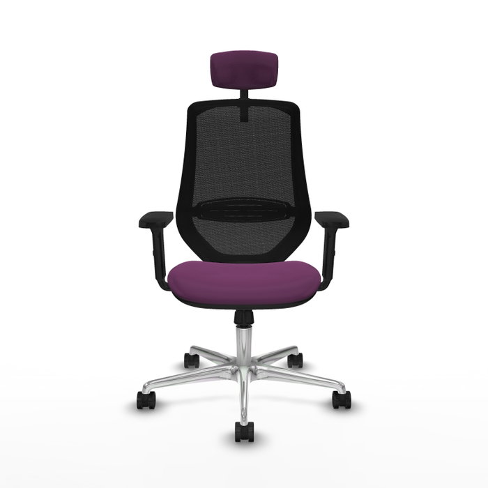 PIQUERAS Y CRESPO Silla de oficina Mardos con mecanismo Sincro, Morado y Negro PIQUERAS Y CRESPO Silla de oficina Mardos con mecanismo Sincro, Morado y Negro