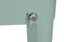DKD Home Decor Nevera Acero PP 74x43x80 Azul Celeste
