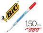 Bic Rotulador para Pizarra Blanca Velleda Fino Punta Redonda 2,8 mm Color Rojo