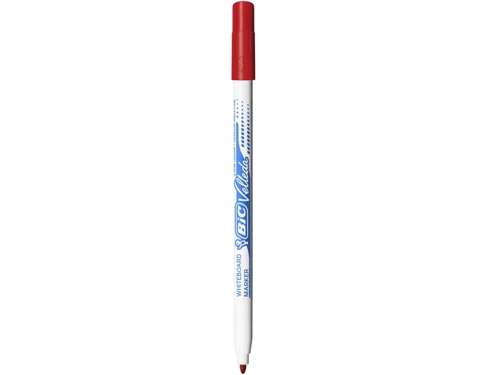 Bic Velleda Rotulador para pizarra rojo punta redonda 2,8 mm Bic Velleda Rotulador para pizarra rojo punta redonda 2,8 mm